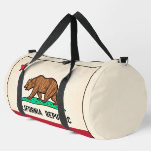 Bolso De Deporte Grande Retro Oso del Estado Dorado República de Californi