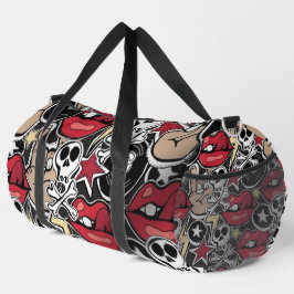 Bolso De Deporte Grande Rock & Roll