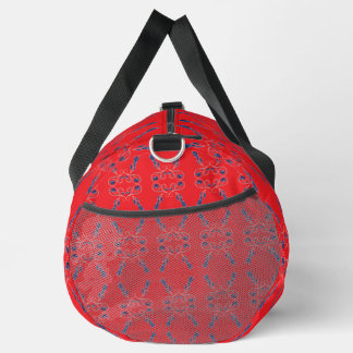 Bolso De Deporte Grande Rojo y azul grande