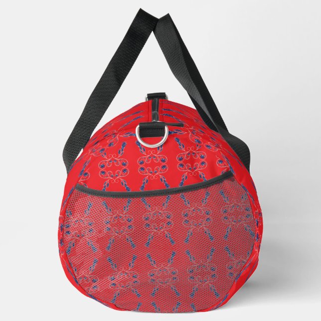 Bolso De Deporte Grande Rojo y azul grande (Derecha)