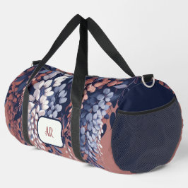 Bolso De Deporte Grande Rosa de la Marina Monograma Wisteria Elegancia