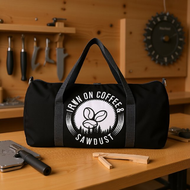 Bolso De Deporte Grande Run On Coffee Sawdust  (Subido por el creador)