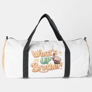 Bolso De Deporte Grande Saludo Hermano Qué Pasa