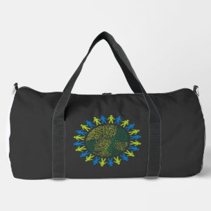 Bolso De Deporte Grande salvar la tierra