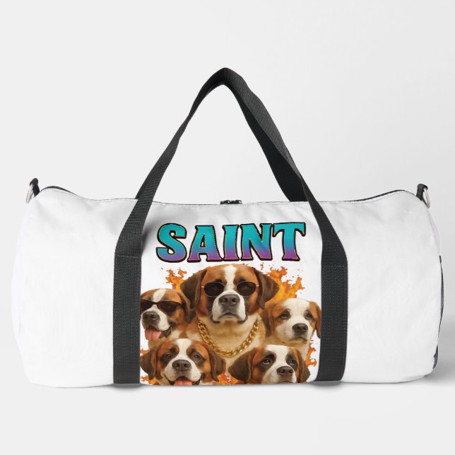 Bolso De Deporte Grande San Bernardo  (Anverso)