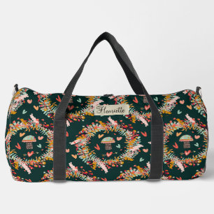 Bolso De Deporte Grande Setas y Corazones Alegres