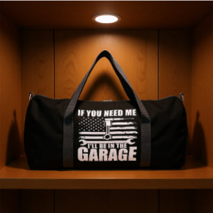 BOLSO DE DEPORTE GRANDE SI ME NECESITAS ESTARÉ EN EL GARAJE