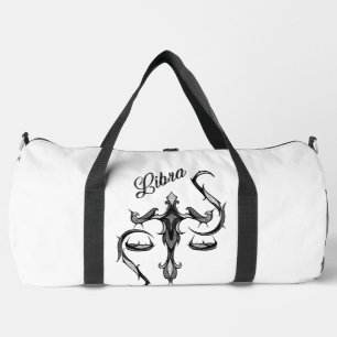 Bolso De Deporte Grande Símbolo libra zodiac personal