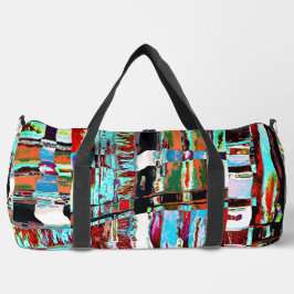 Bolso De Deporte Grande Small Duffel Bag – Collapse Reflection Abstract 