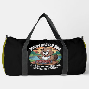 Bolso De Deporte Grande Soggy Beaver BBQ