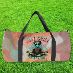 Bolso De Deporte Grande Sólo Chill, venimos en paz