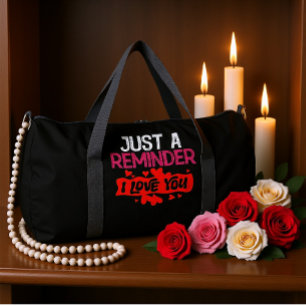 Bolso De Deporte Grande Solo Un Recordatorio Te Amo