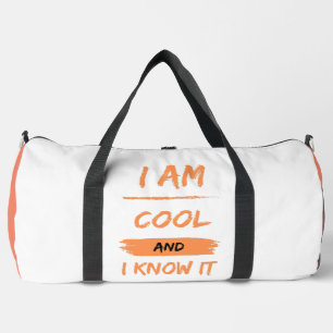 Bolso De Deporte Grande soy genial y lo sé
