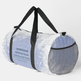 Bolso De Deporte Grande SPREZZATURA: EL ARTE ITALIANO DE LA MODA-BlueDenim