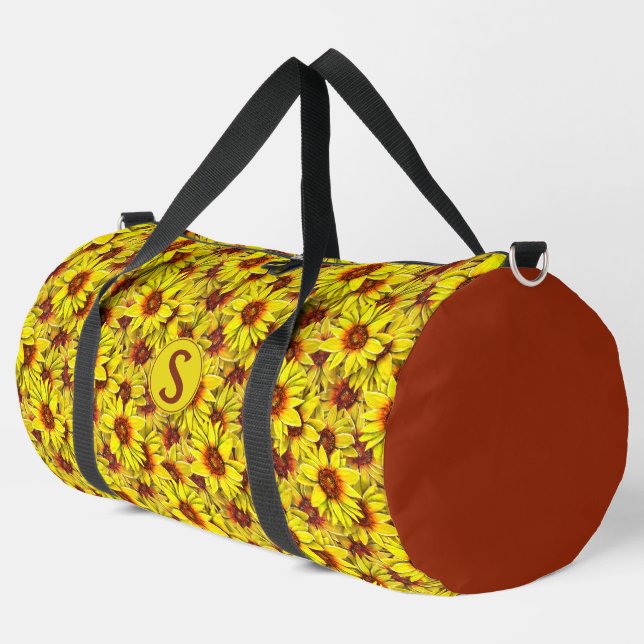 Bolso De Deporte Grande Sunflower Large Duffel Gym Bag (Esquina izquierda)