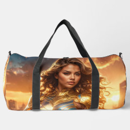 BOLSO DE DEPORTE GRANDE SUPERHÉROE - SUPERHÉROE FEMENINA