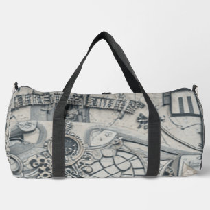 Bolso De Deporte Grande Surialismo gris