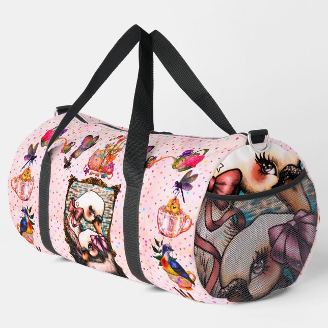 Bolso De Deporte Grande Swan Lovers (Esquina derecha)