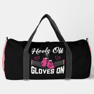 Bolso De Deporte Grande Tacones Fuera Guantes Puesto
