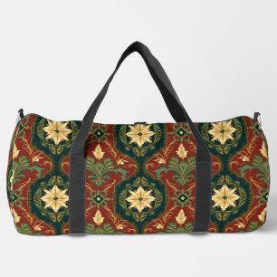 Bolso De Deporte Grande Tapiz Floral Medieval
