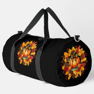 Bolso De Deporte Grande temporada de otoño otoño estaciones calabaza día d