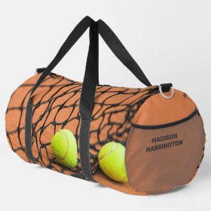 Bolso De Deporte Grande Tenis de nombre personalizado