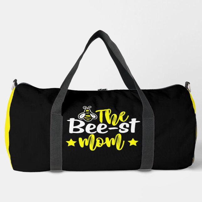Bolso De Deporte Grande The Bee-st Mom  (Anverso)