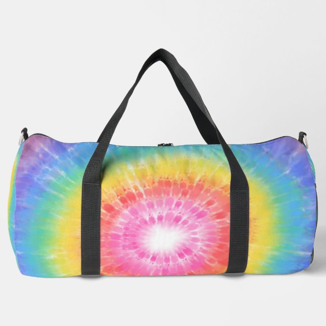Bolso De Deporte Grande Tie Dye (Anverso)