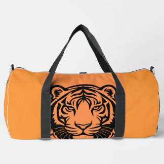 Bolso De Deporte Grande Tigre naranja y negro