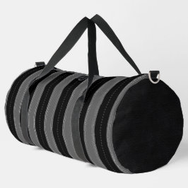 Bolso De Deporte Grande TIRA VERTICAL EN NEGRO Y GRIS DE bonito