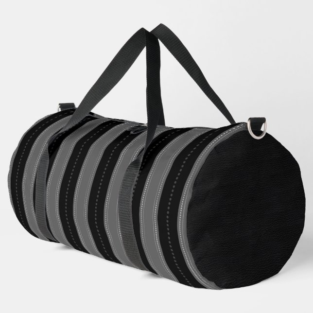 Bolso De Deporte Grande TIRA VERTICAL EN NEGRO Y GRIS DE bonito (Esquina izquierda)