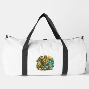 Bolso De Deporte Grande Tortuga de Hawái