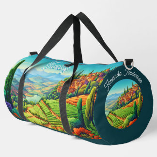 Bolso De Deporte Grande Toscana Italia Viajes y Gimnasio