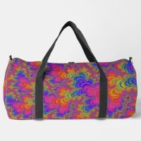 Trippy Funky Bold Vibrante Rainbow Abstrtal