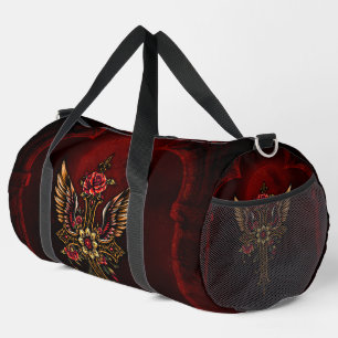 Bolso De Deporte Grande Una cruz elegante