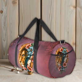 Bolso De Deporte Grande Una mujer maravillosa cuyo pelo largo y fluido