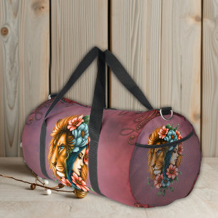 Bolso De Deporte Grande Una mujer maravillosa cuyo pelo largo y fluido