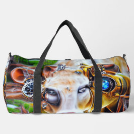 Bolso De Deporte Grande Vaca cibernética de vapor