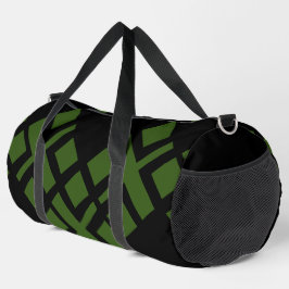 Bolso De Deporte Grande Verde del bosque negro