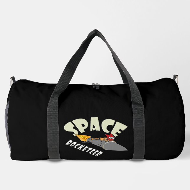 Bolso De Deporte Grande Viaje espacial de un rockero (Reverso)