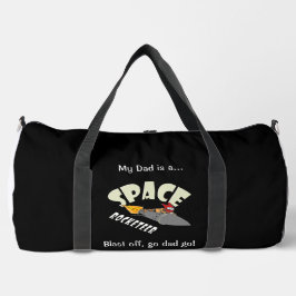 Bolso De Deporte Grande Viaje espacial de un rockero