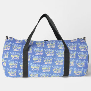Bolso De Deporte Grande Vibraciones Positivas Solo