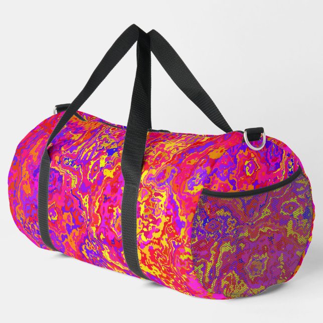 Bolso De Deporte Grande Vibrant Camo (Esquina derecha)