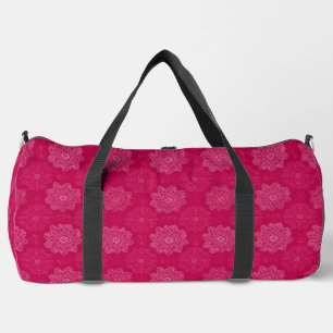 Bolso De Deporte Grande Vibrante Paisley y Floral
