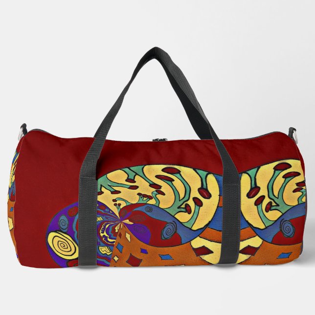 Bolso De Deporte Grande Volar hacia arriba (Anverso)