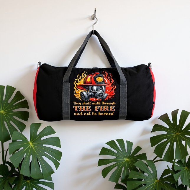 Bolso De Deporte Grande Walk Through Fire Not Burned (Subido por el creador)