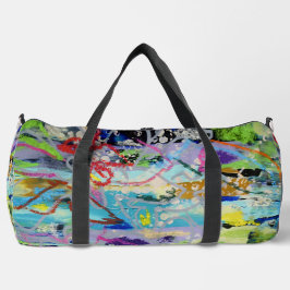 Bolso De Deporte Grande Warm Layers by Lydia's Art Sangria