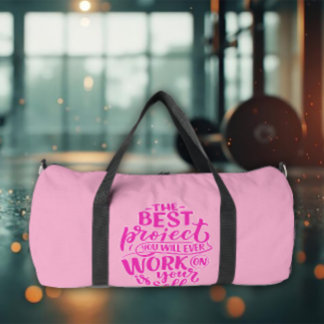 Bolso De Deporte Grande Work on Yourself Gym Gear