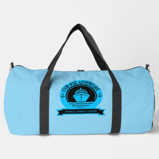 Bolso De Deporte Grande World Cruise (Anverso)