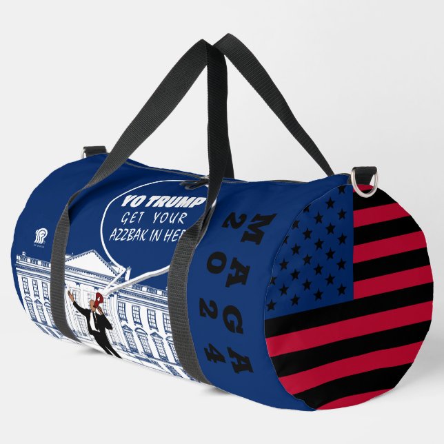 BOLSO DE DEPORTE GRANDE YO TRUMP 2024 (Esquina izquierda)